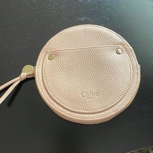 Pink Chloe parfum bag. Never used, perfect condition.